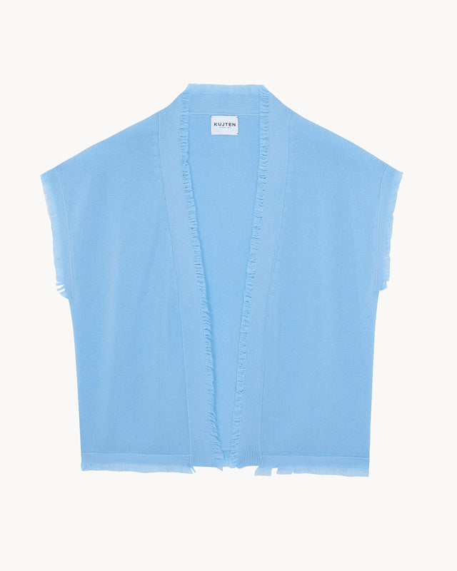 Gilet Nessa bleu zephir - Image principale