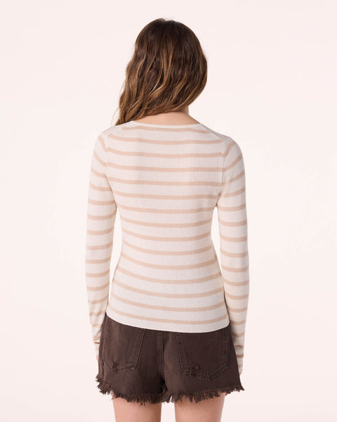 Sweater Maori Marin organic beige - Image principale