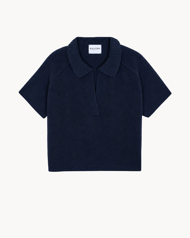 Sweater Aenor dark navy blue - Image principale