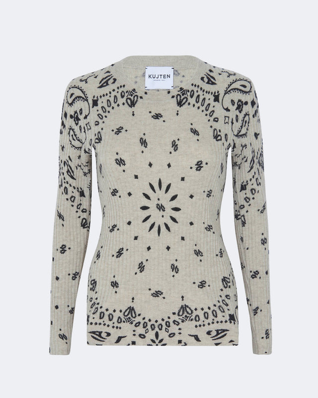 Pull Bibi Bandana avoine - Image principale