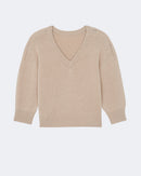 Pull divee oversize beige - Kujten packshot