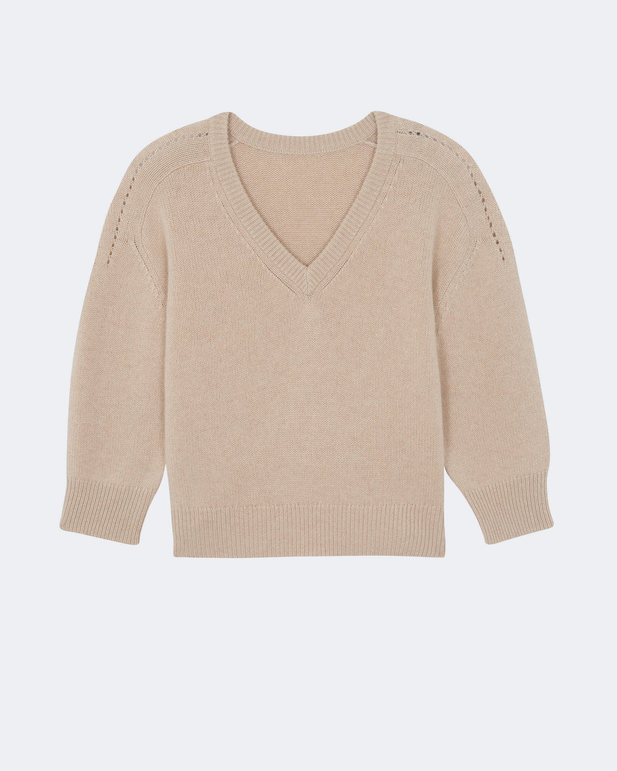 Pull divee oversize beige - Kujten packshot