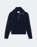 Pull latoya droit bleu - Kujten packshot