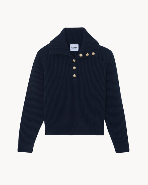 Sweater Latoya dark navy blue - Image principale