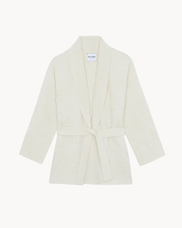 Gilet Mazigh Iberica blanc - Image principale
