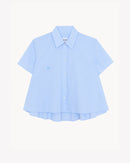 Valeria Blue White Shirt