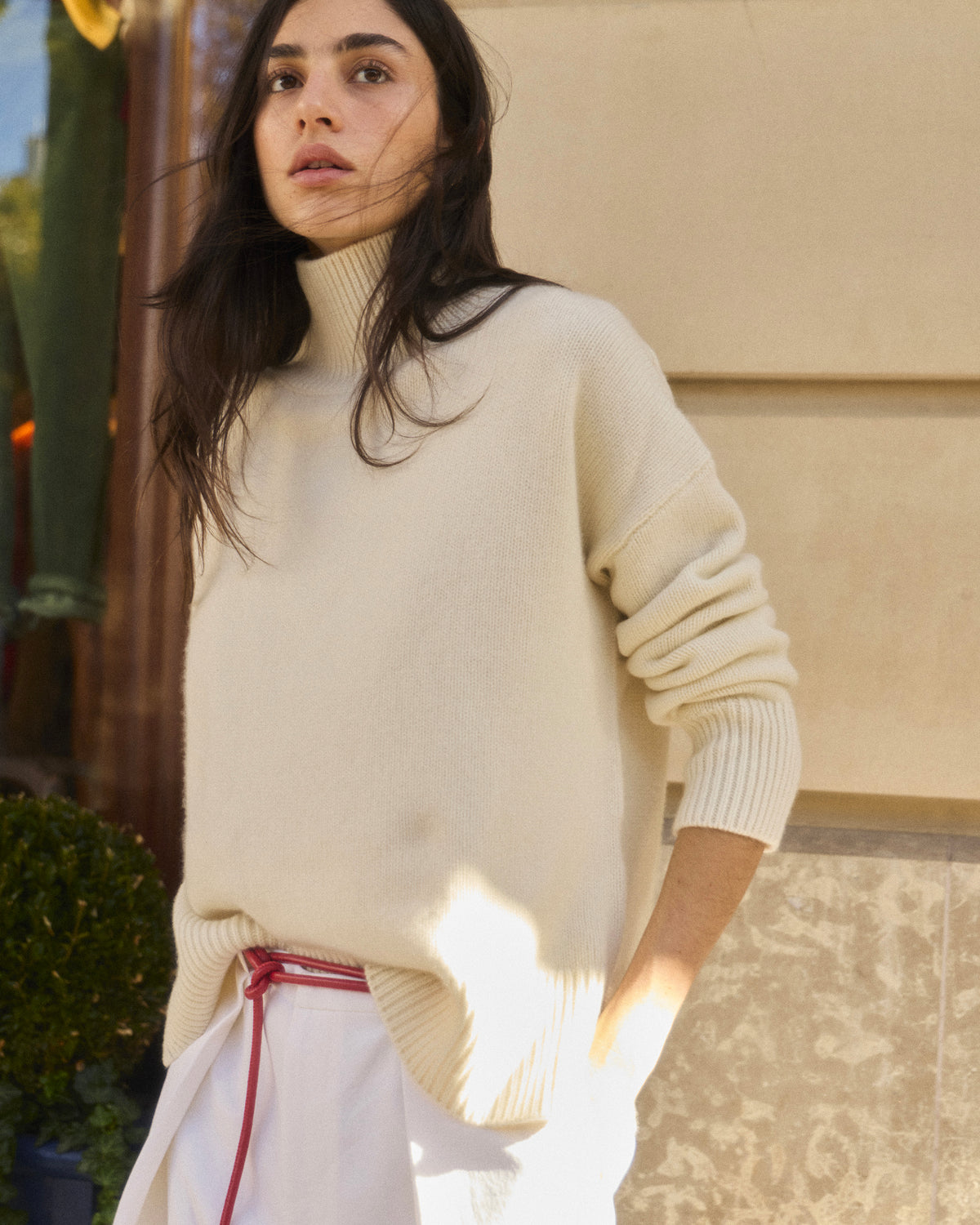 Sweater Ulla white