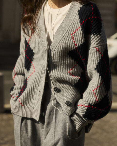 Pull Diane Burlington gris chiné - Image 2