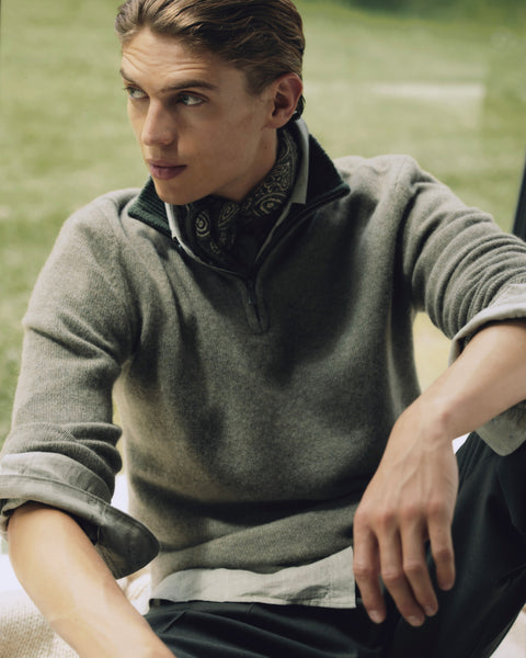Sweater Greg marl khaki - Image 2