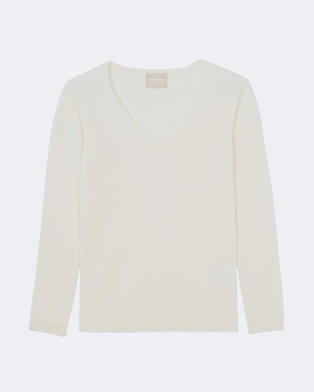 Pull Vicky blanc - Image principale