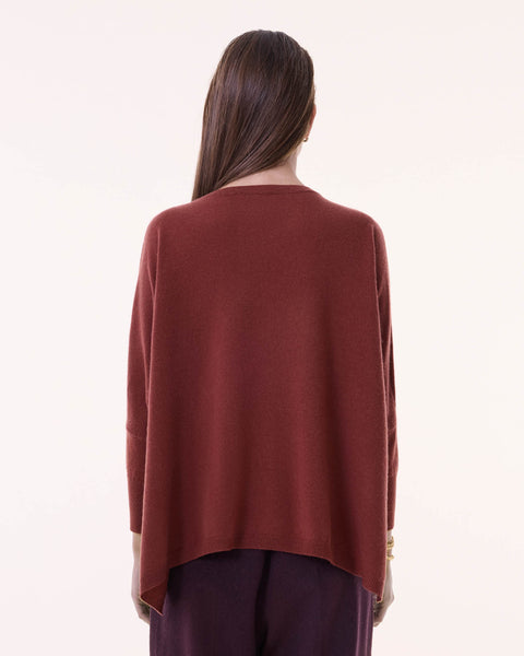 Pull Minie bordeaux sienne - Image principale