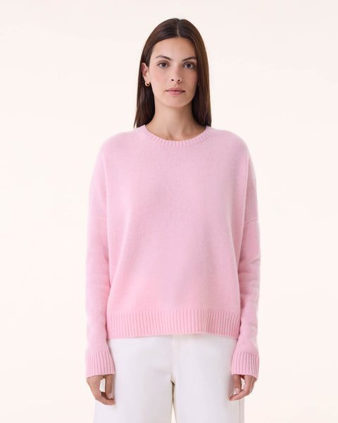 Pull Amelie rose vintage - Image principale
