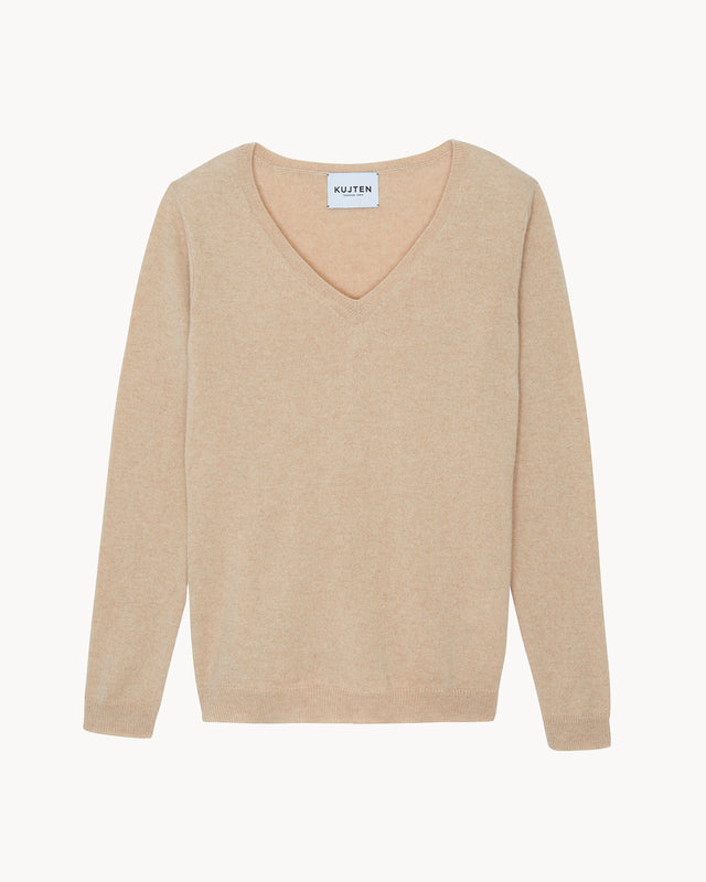 Sweater Vicky organic beige - Image principale