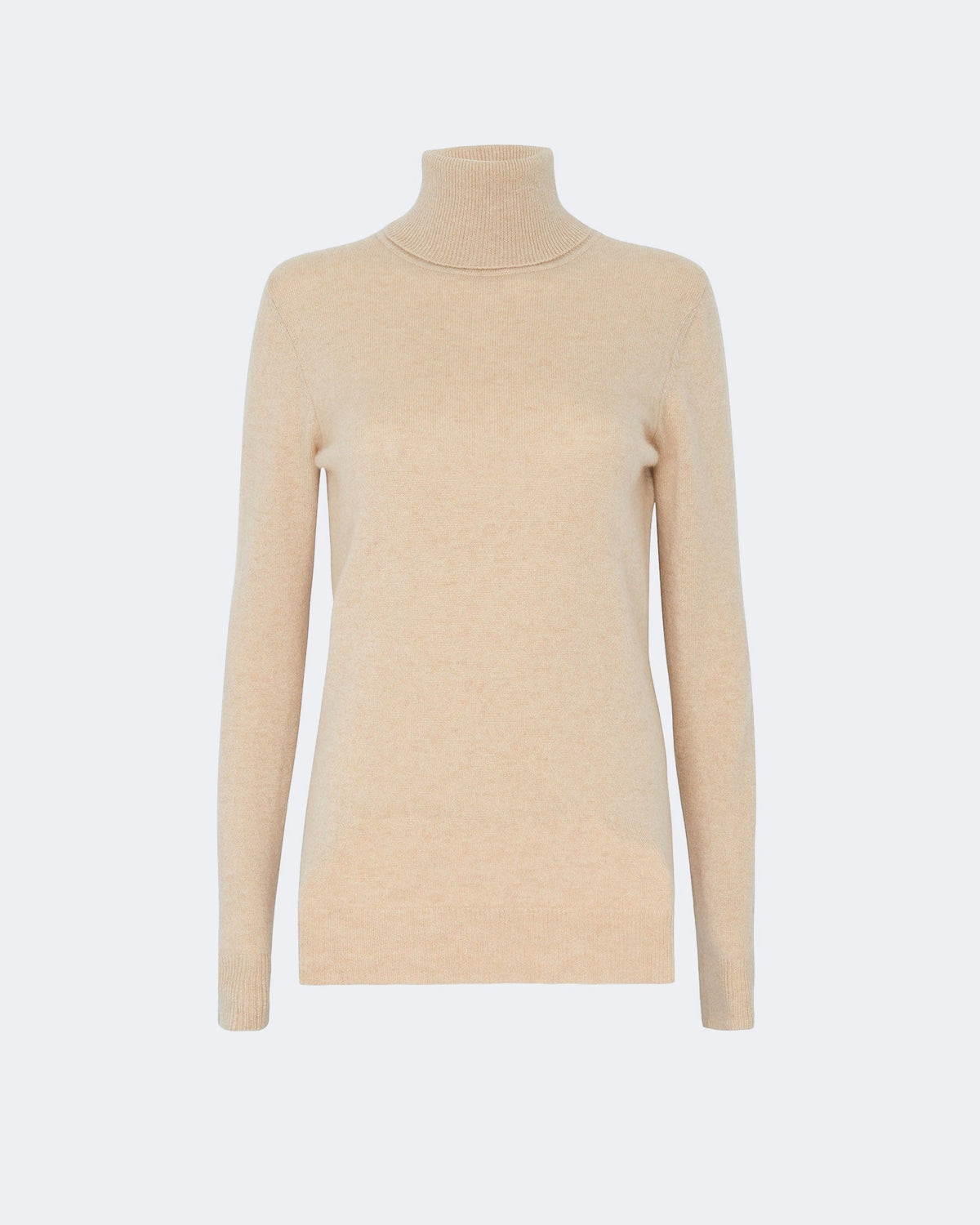 Pull en cachemire beige pour femme - Kujten packshot
