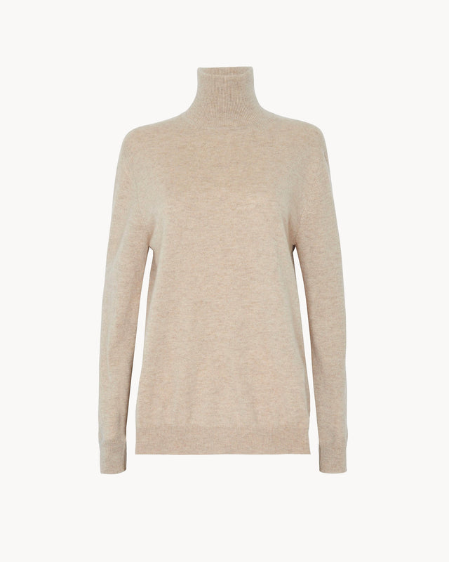 Pull Romy beige chiné - Image principale