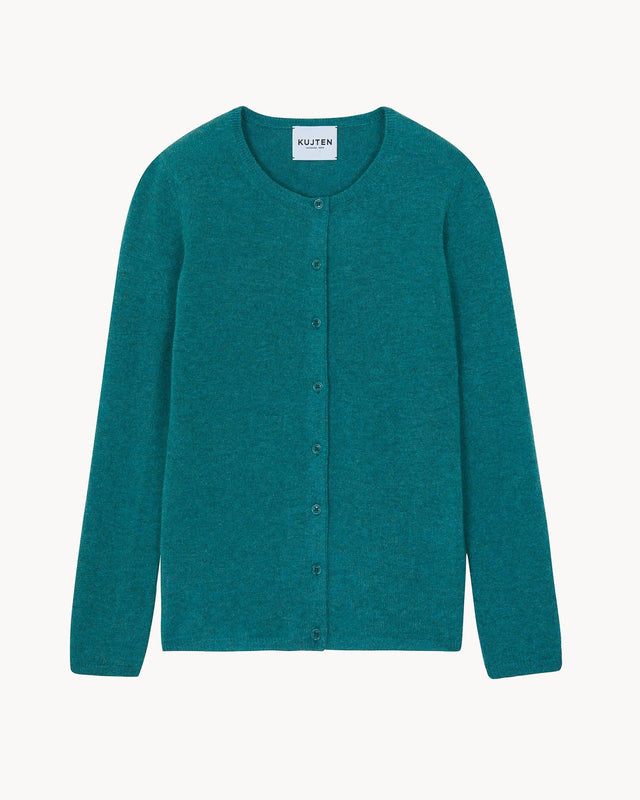 Cardigan Rebec marl green - Image principale
