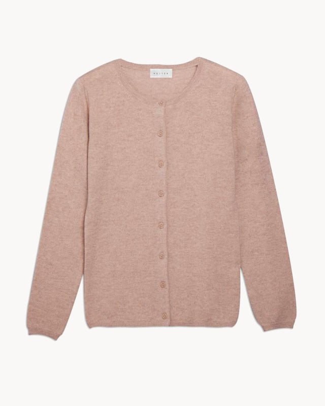 Cardigan Rebec latte beige - Image principale