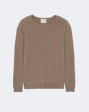 Pull en cachemire beige pour femme - Kujten packshot