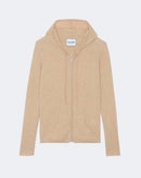 Gilet en cachemire beige pour femme - Kujten packshot