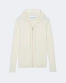 Gilet en cachemire blanc pour femme - Kujten packshot