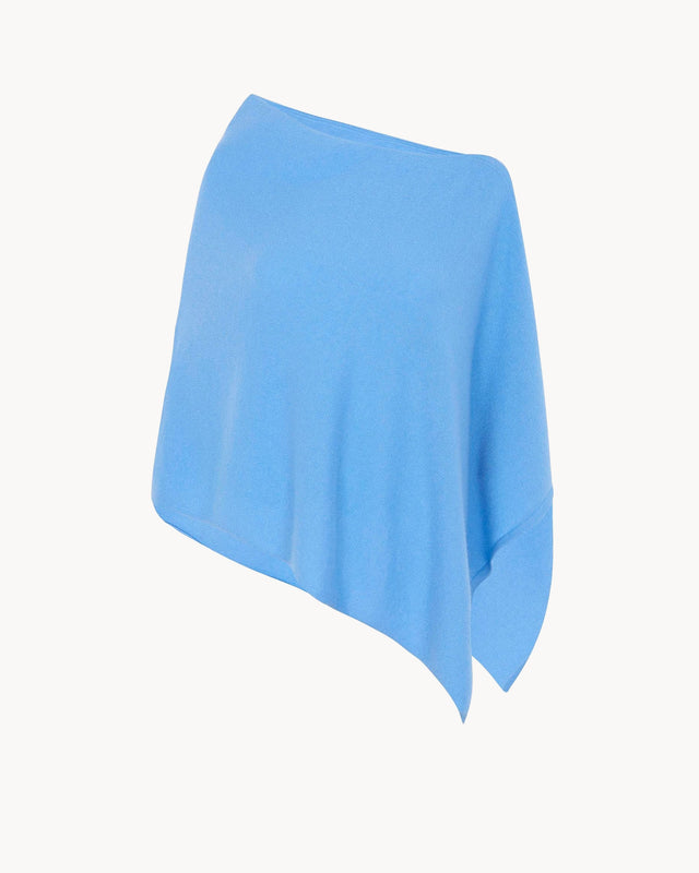 Poncho Dalia bleu mer - Image principale