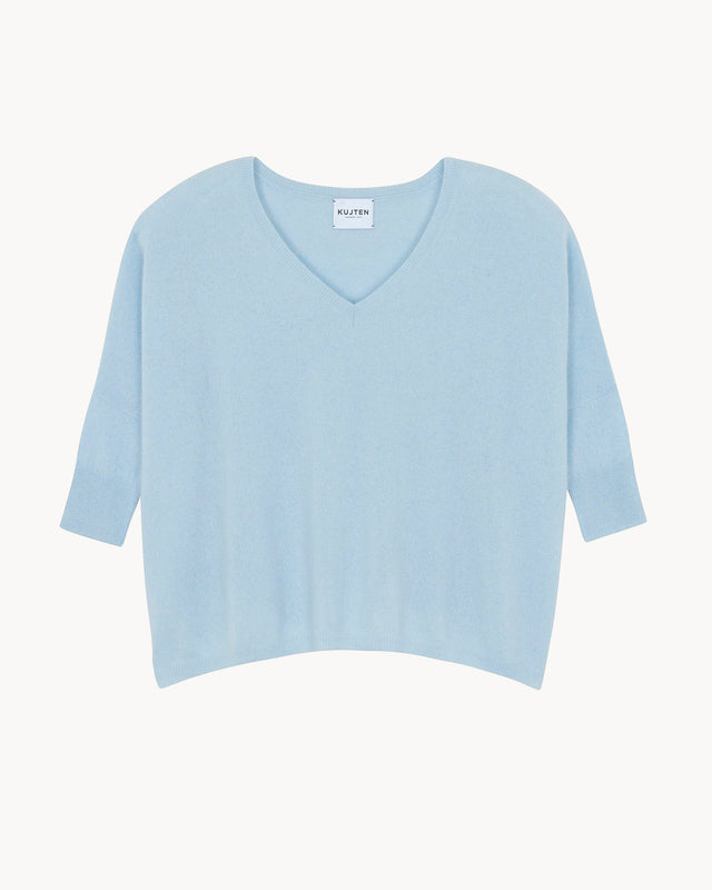 Pull Minie bleu ciel brise - Image principale