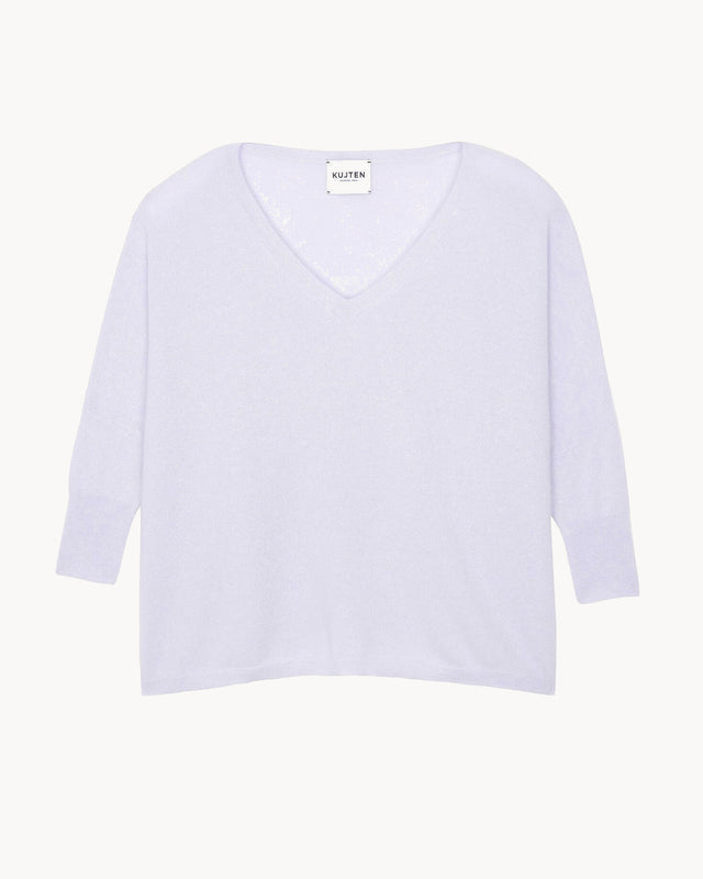 Pull Minie parme chiné - Image principale