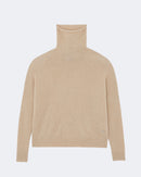 Pull en cachemire beige pour femme - Kujten packshot
