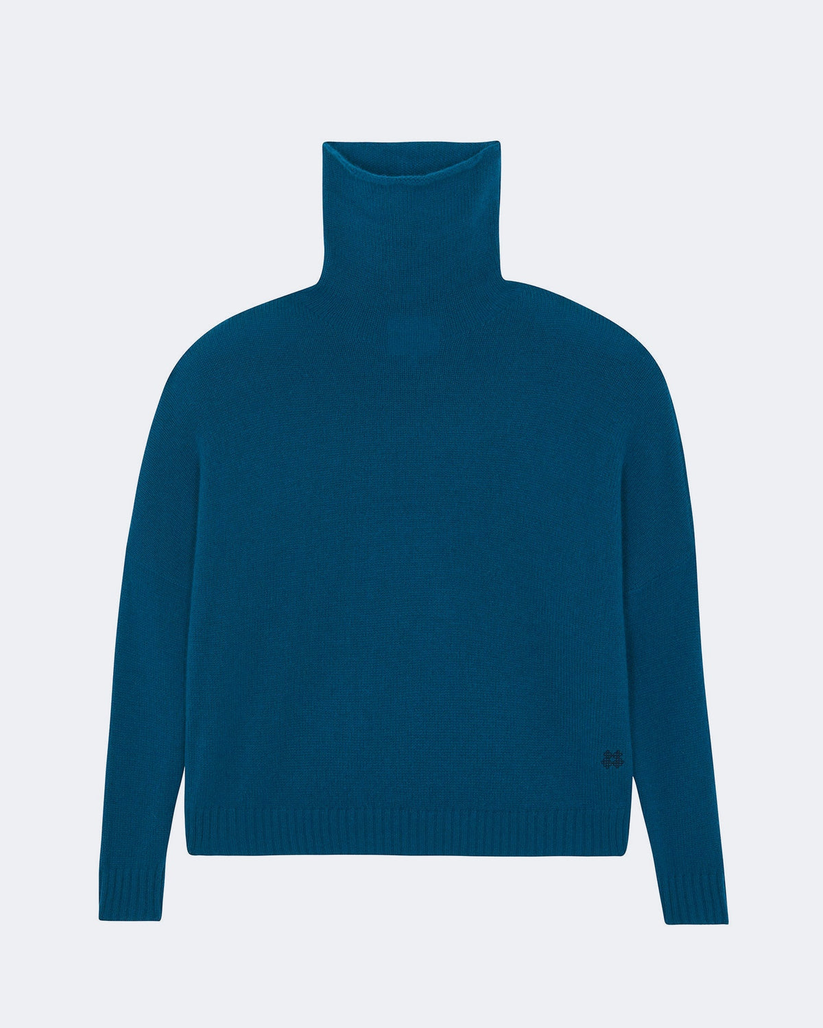 Pull en cachemire vert pour femme - Kujten packshot