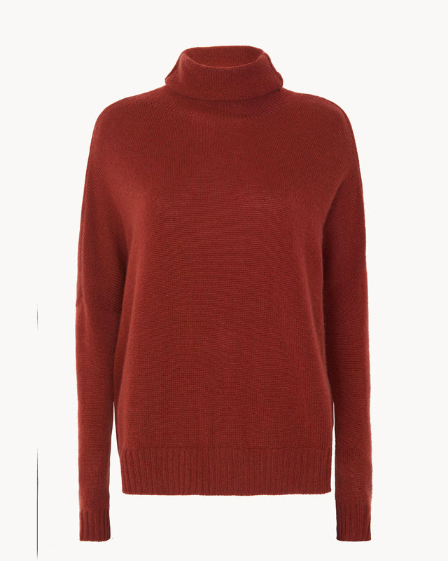 Sweater Tila earth burgundy - Image principale