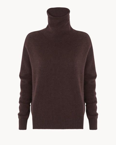 Sweater Tila dark chestnut - Image principale