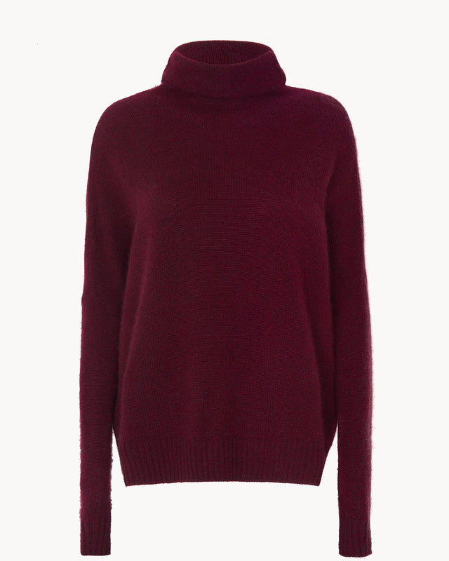 Sweater Tila burgundy - Image principale