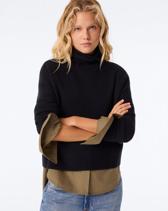 Pull Tila noir - Image principale