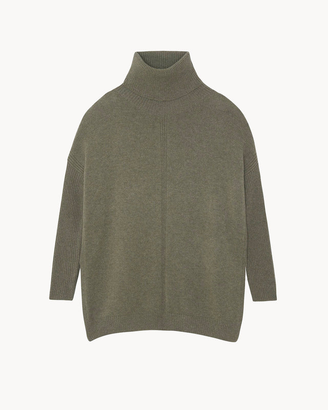 Sweater Tali marl khaki - Image principale