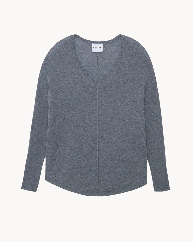 Sweater Misha flannel gray - Image principale