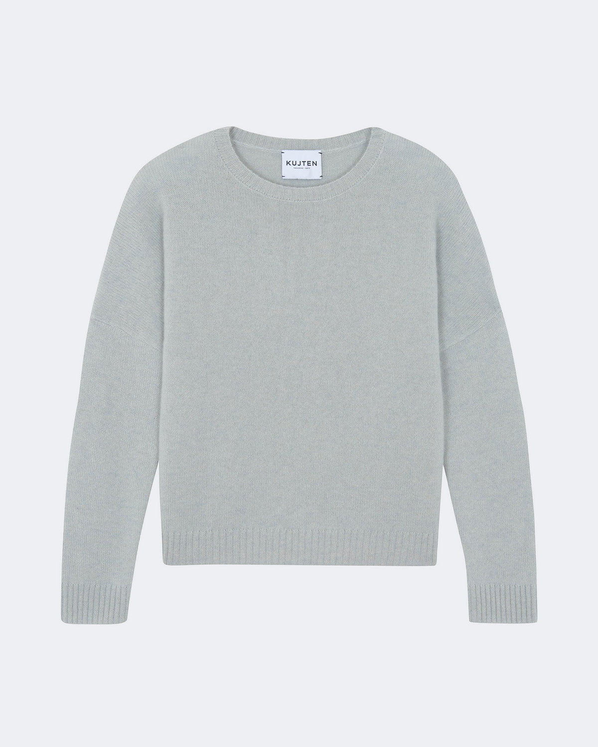 Pull en cachemire gris pour femme - Kujten packshot