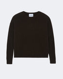 Pull en cachemire marron pour femme - Kujten packshot