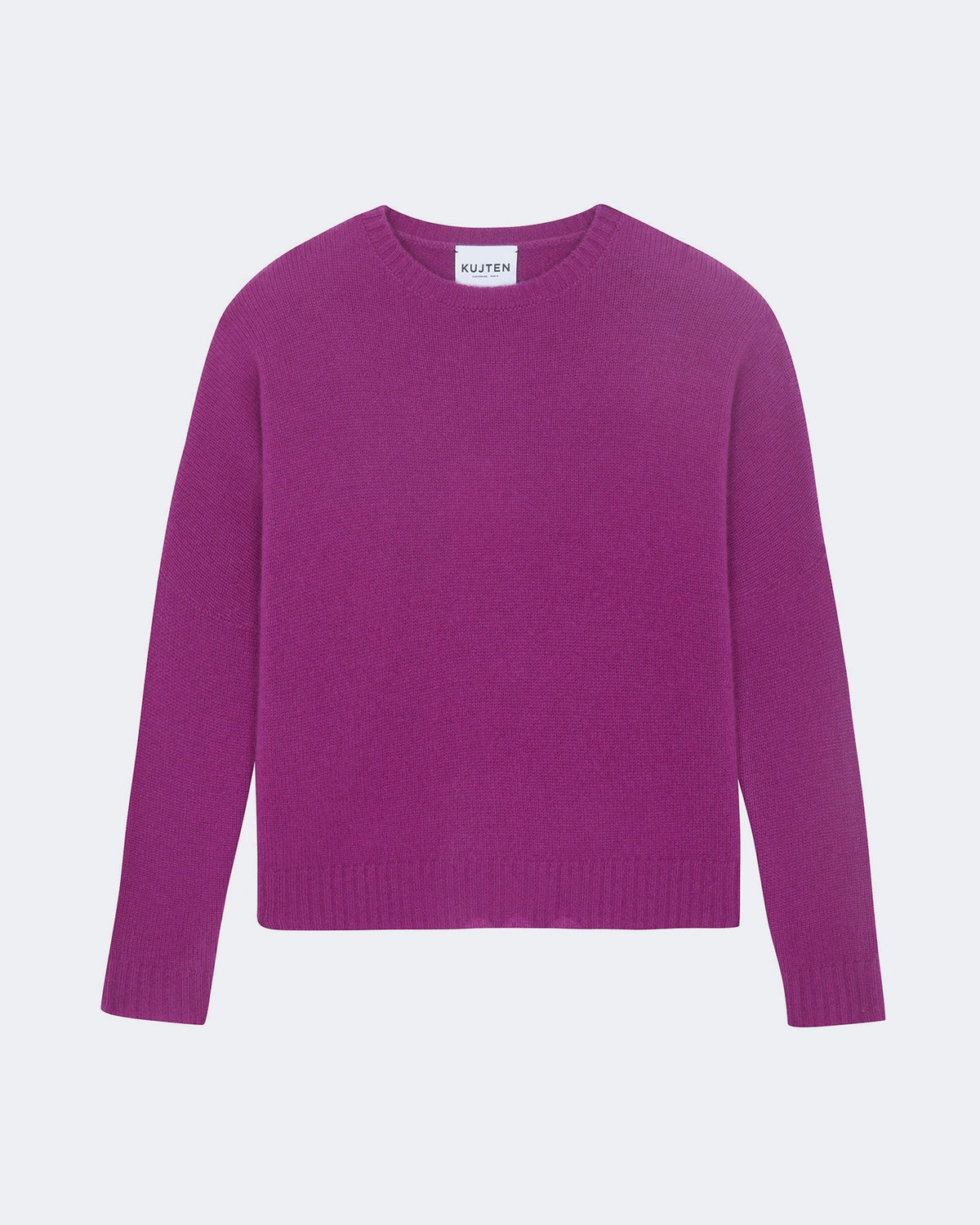 Pull en cachemire violet pour femme - Kujten packshot