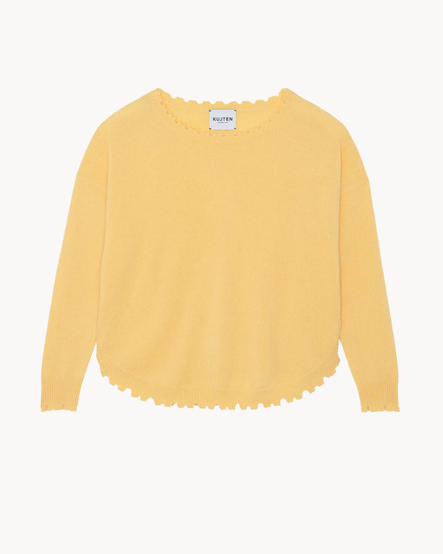 Sweater Mela egg yellow - Image principale