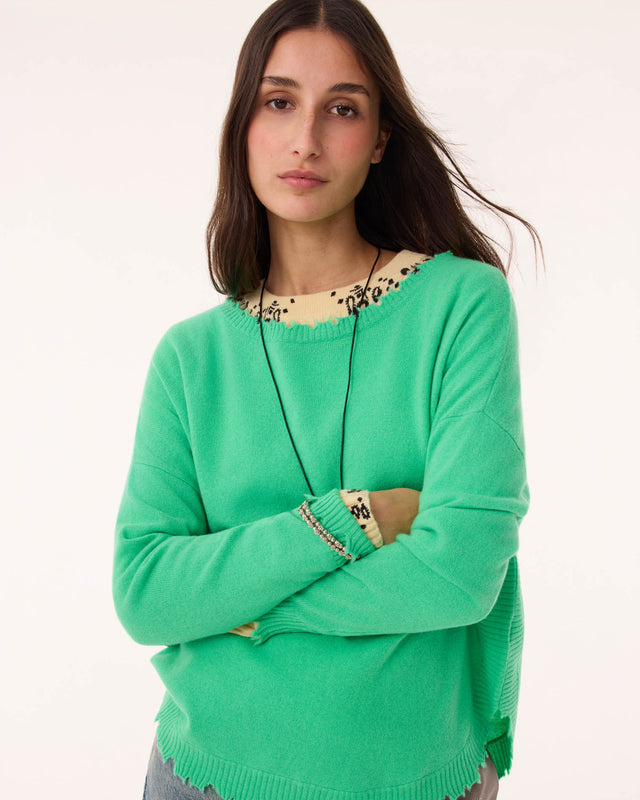 Pull Mela summer green - Image principale