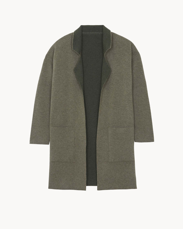 Jacket Netti marl khaki - Image principale