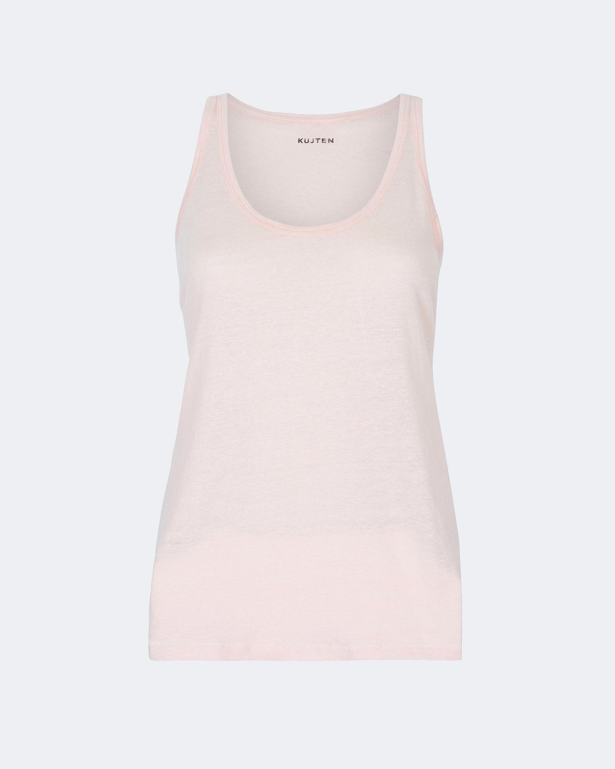 Top en lin rose pour femme - Kujten packshot