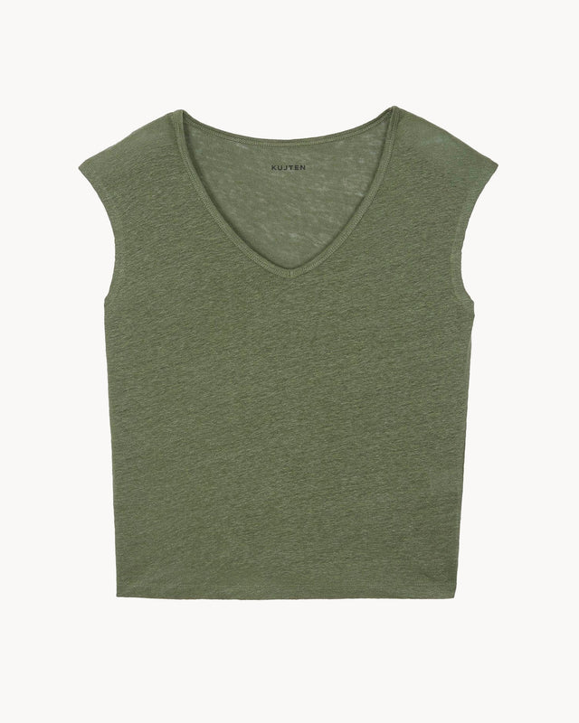 T-Shirt Karol light khaki - Image principale