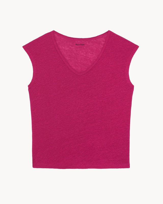 T-Shirt Karol magenta pink - Image principale
