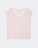 Top en lin rose pour femme - Kujten packshot