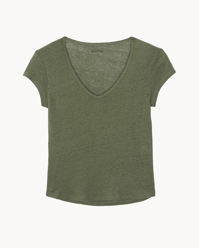 T-Shirt Kaly light khaki - Image principale