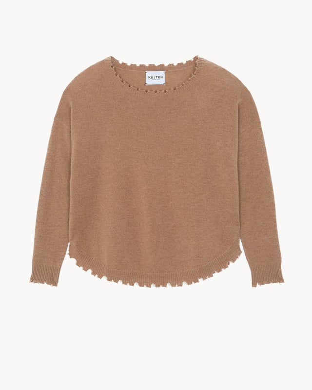 Sweater Mela camelo brown - Image principale