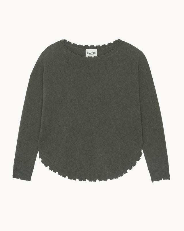Sweater Mela dark khaki - Image principale