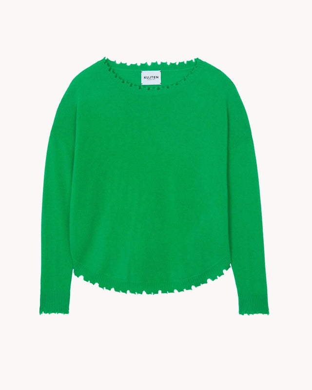 Sweater Mela grass green - Image principale