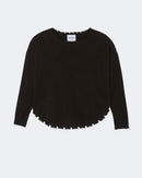 Pull en cachemire marron pour femme - Kujten packshot
